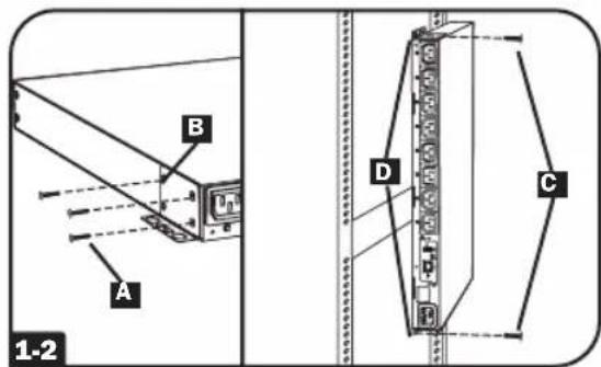 A B C D 1-2