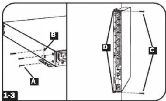 A B D C 1-3