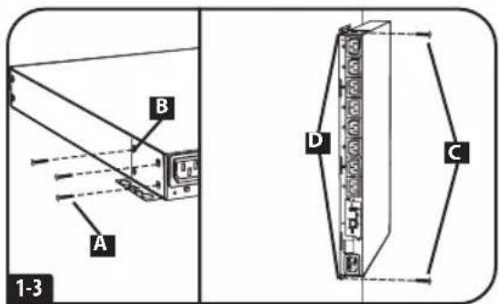 A B D C 1-3