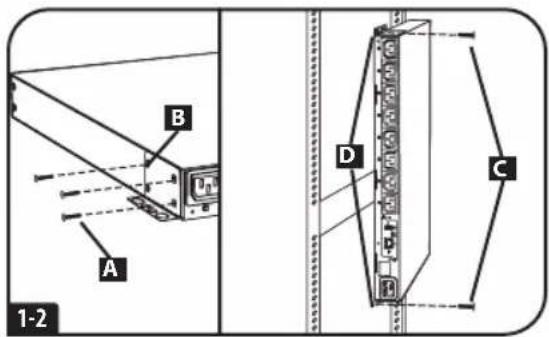 A B C D 1-2