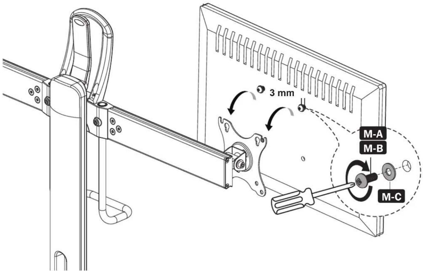 Tripp Lite DDVD1727AM - Instalación de Pantallas - 7