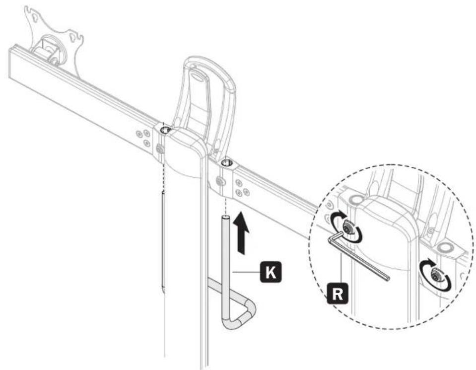 Tripp Lite DDVD1727AM - Colocacion de la Manija para Jalar - 3