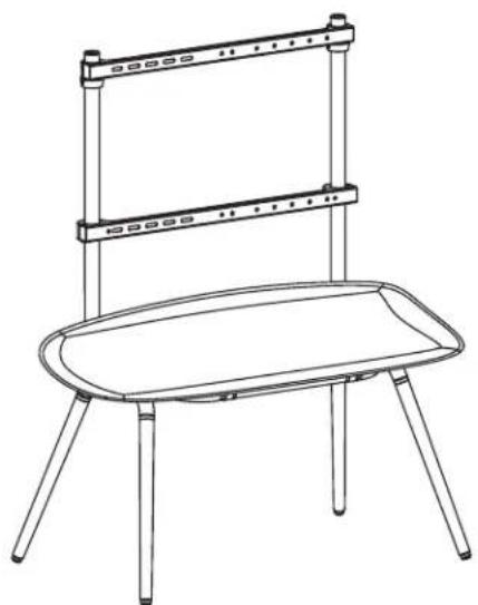 Tripp Lite DMPDS5570S - Portable Digital Signage Stand for 55" to 70" Screens - 1