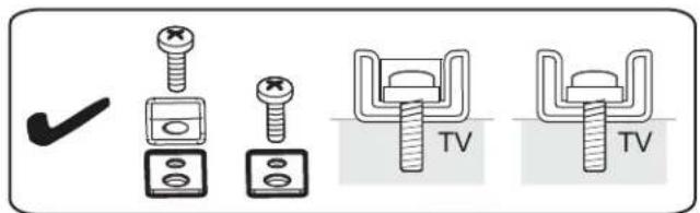 Tripp Lite DMPDS5570S - Attaching the Brackets to the Display - 1