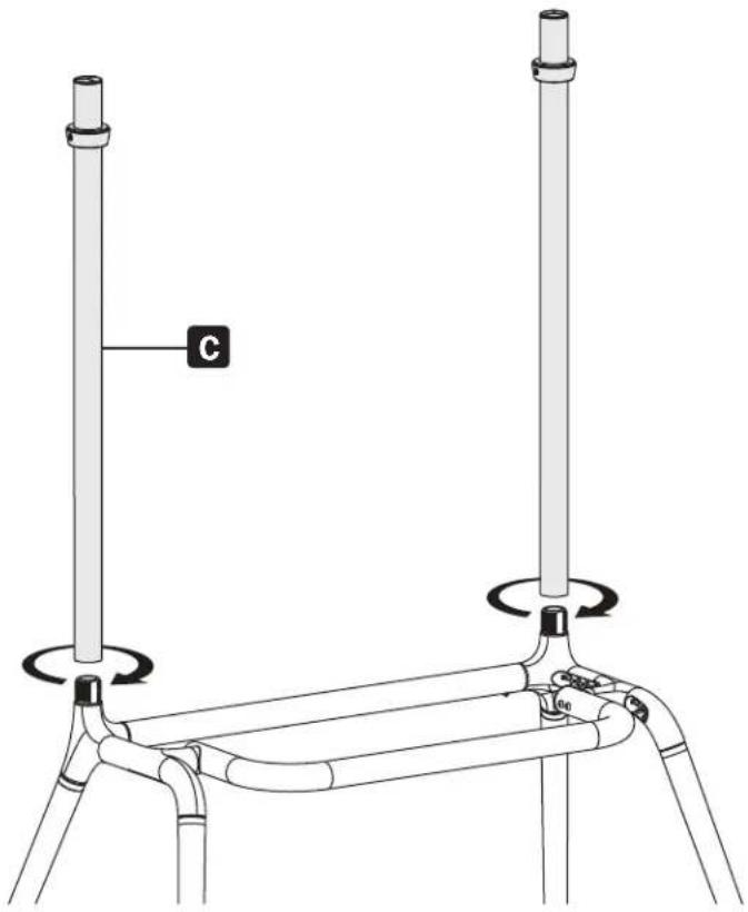 Tripp Lite DMPDS5570S - Montieren des Stäanders - 4