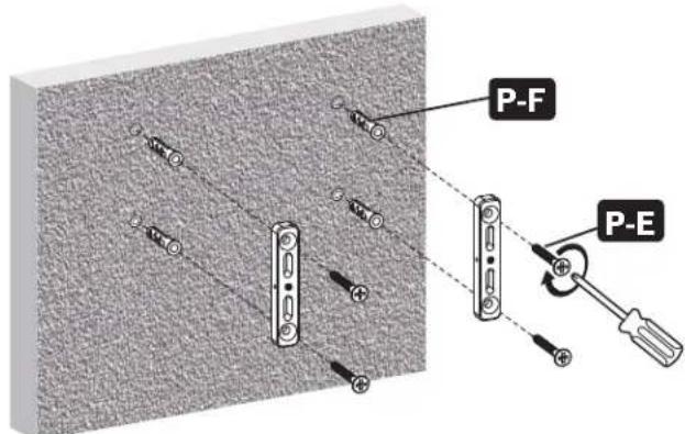 Tripp Lite DMPDS5570S - Attaching the Display to the Stand - 3