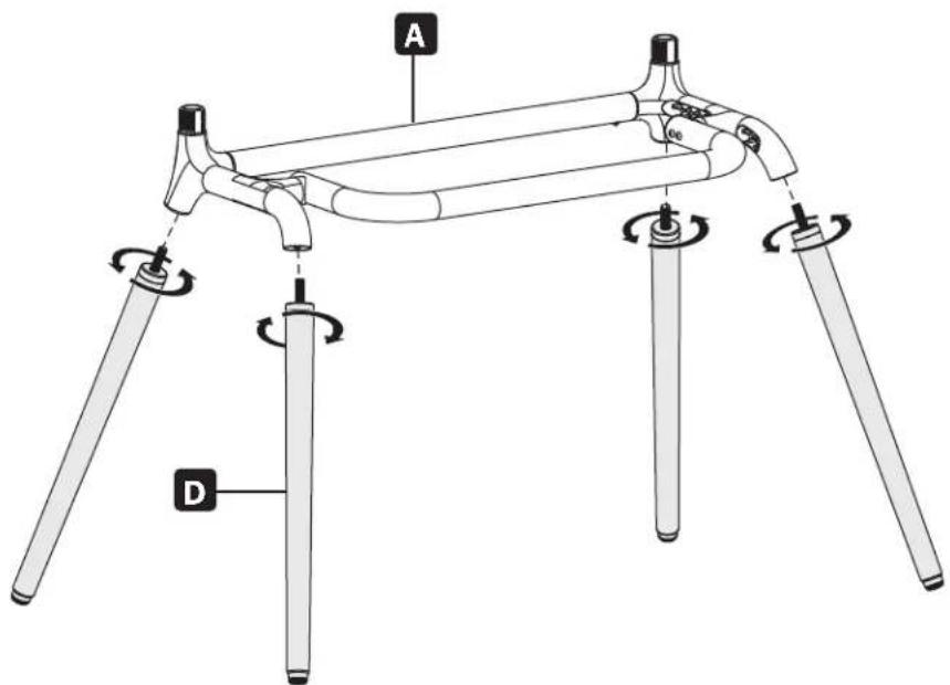 Tripp Lite DMPDS5570S - Montieren des Stäanders - 2