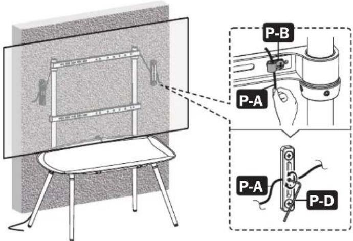 Tripp Lite DMPDS5570S - Attaching the Display to the Stand - 4