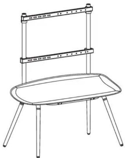 Tripp Lite DMPDS5570S - Soporte Portátil para Senalización Digital para Pantallas de 55" a 70" - 1