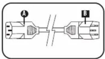 A B