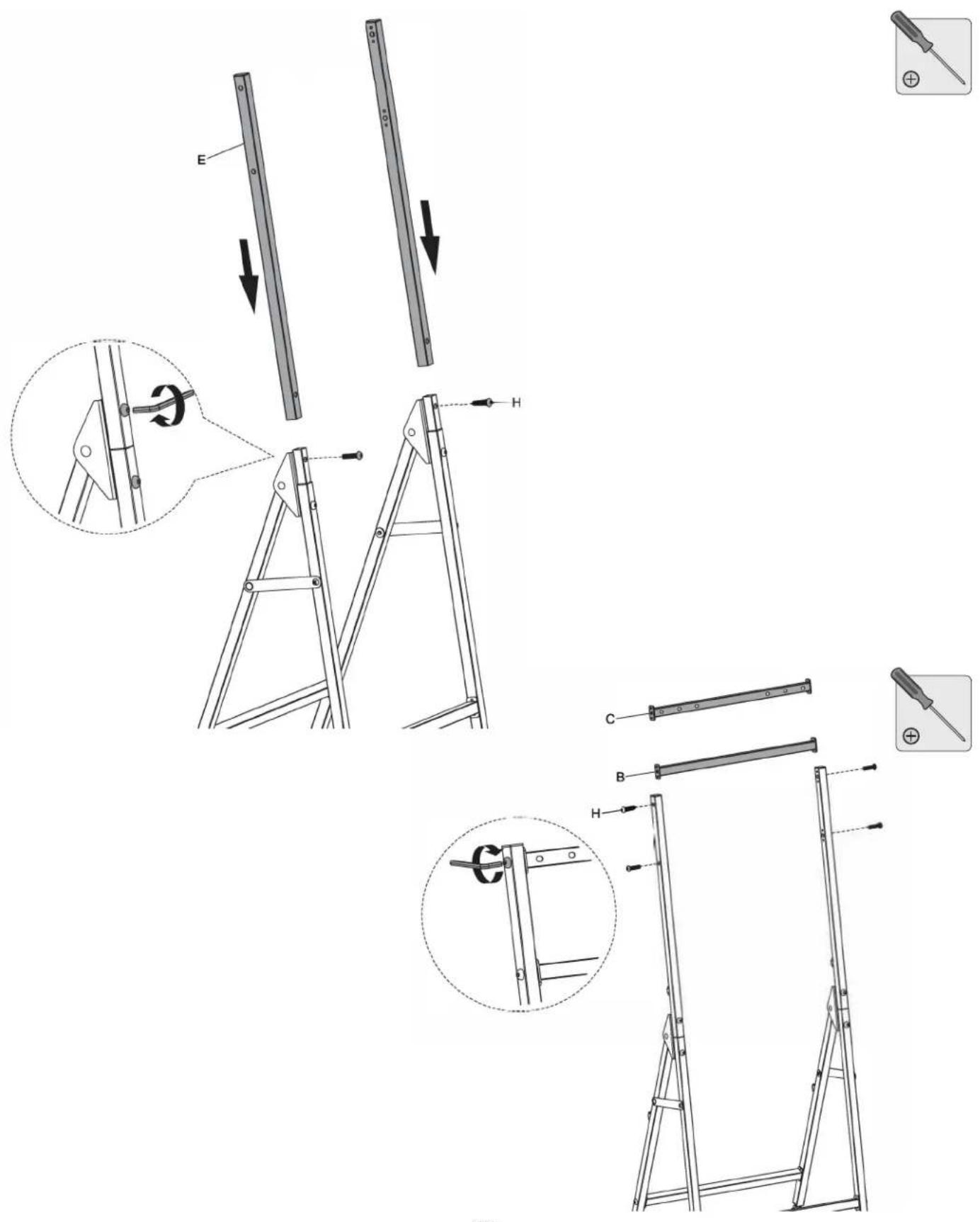 Tripp Lite DMPDS3255F - Montieren des Stäanders - 1
