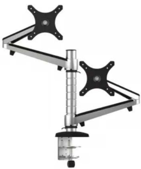 Tripp Lite DDR1327DCS - Bride pour bureau double pour écran plat - 1