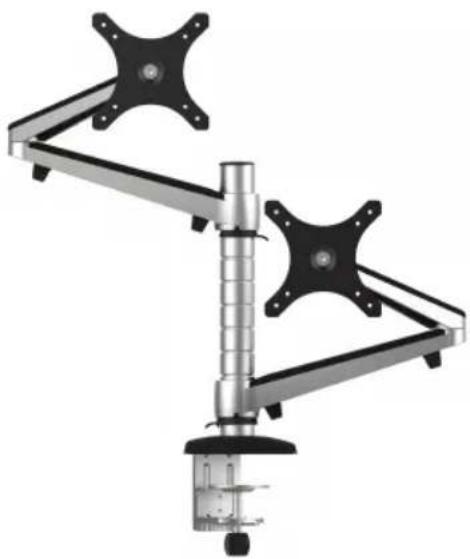 Tripp Lite DDR1327DCS - Dual Flat Screen Desk Clamp - 1