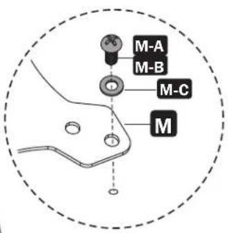 Tripp Lite DMPDT1732AM - Attaching the Universal Plates to the Mounting Brackets - 5