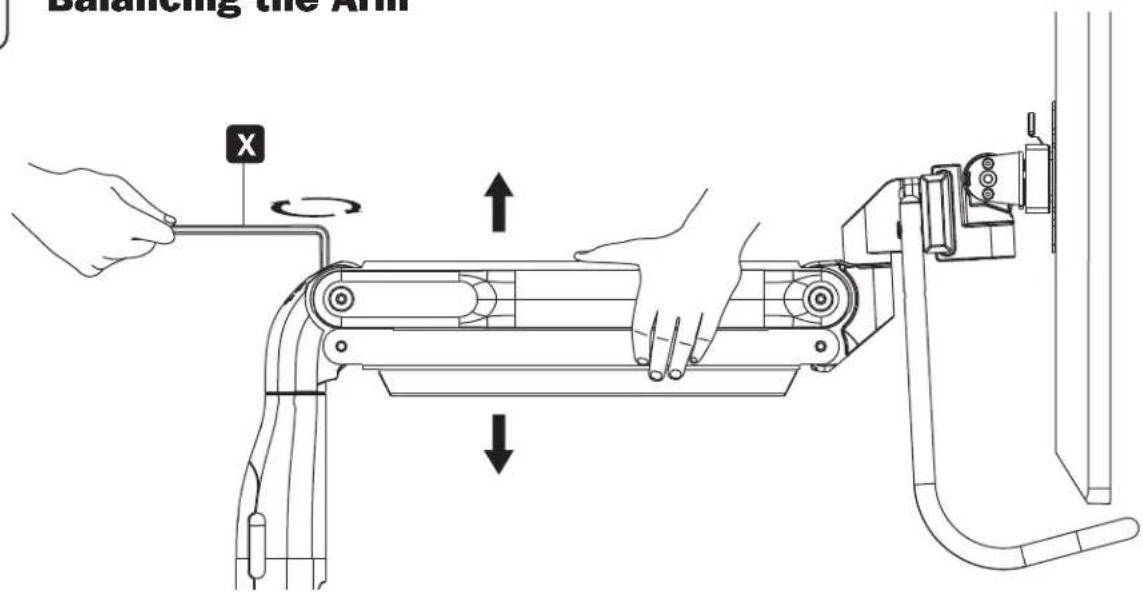Tripp Lite DMPDT1732AM - Balancing the Arm - 1