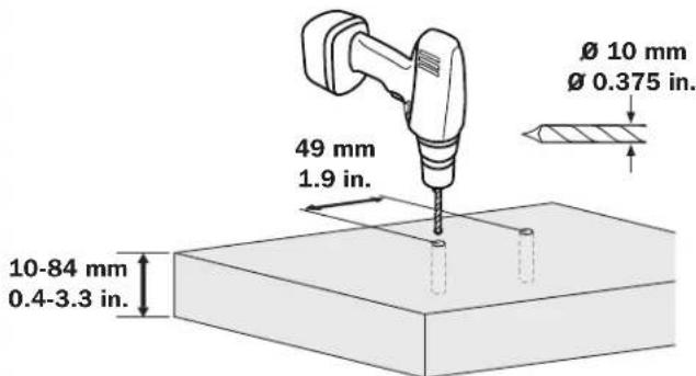 Tripp Lite DMPDT1732AM - 1a 15edge Installation Hole Installation - 6