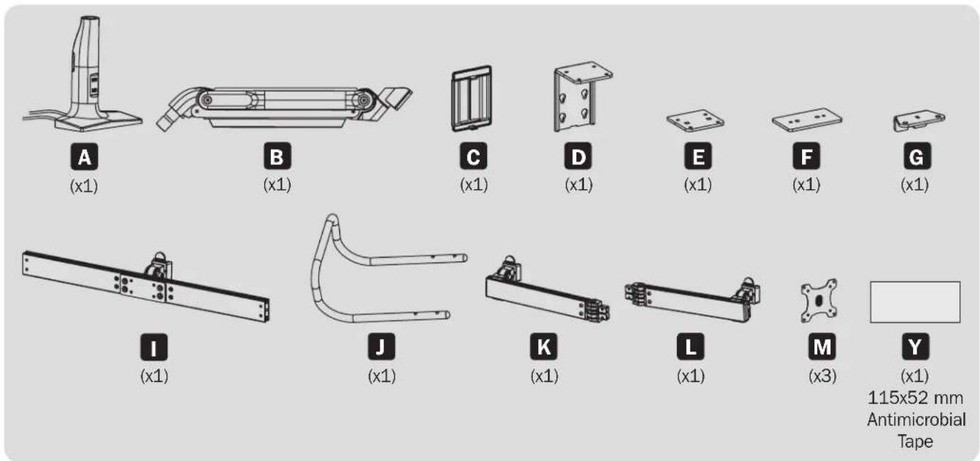 Tripp Lite DMPDT1732AM - Component Checklist - 1