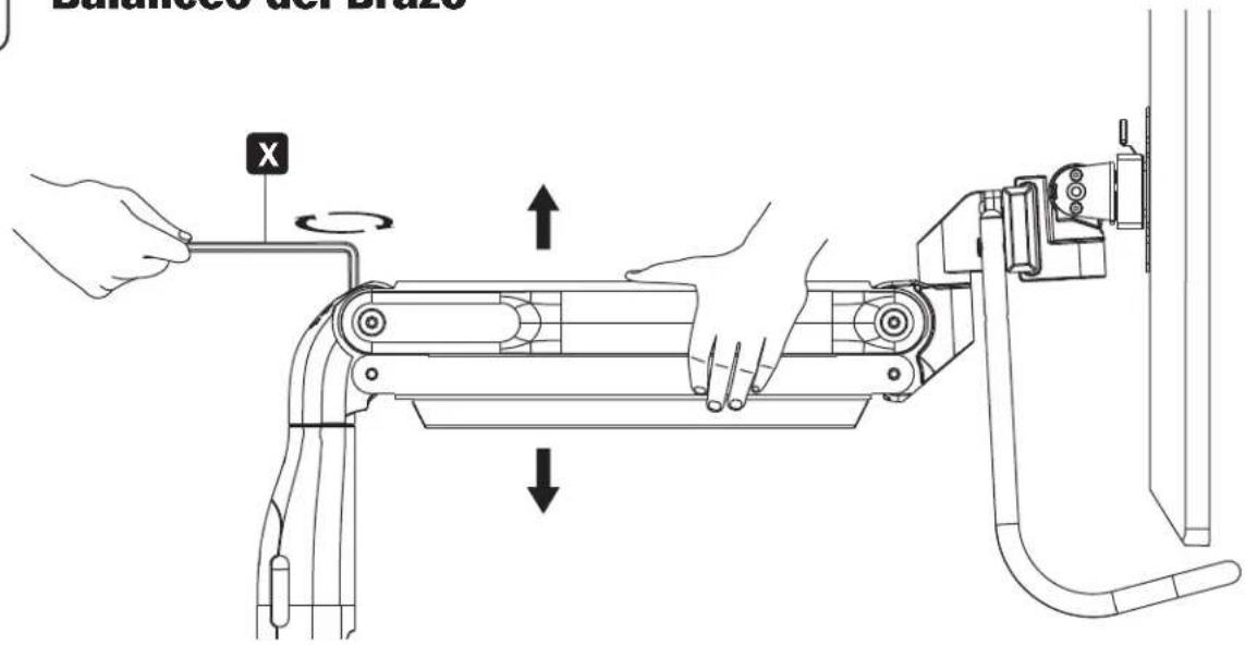 Tripp Lite DMPDT1732AM - Balanceo del Brazo - 1