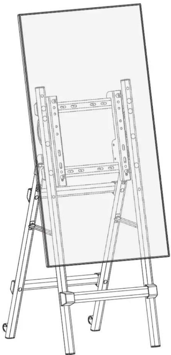 Tripp Lite DMPDS3255CF - Fixer l'écran au support - 9
