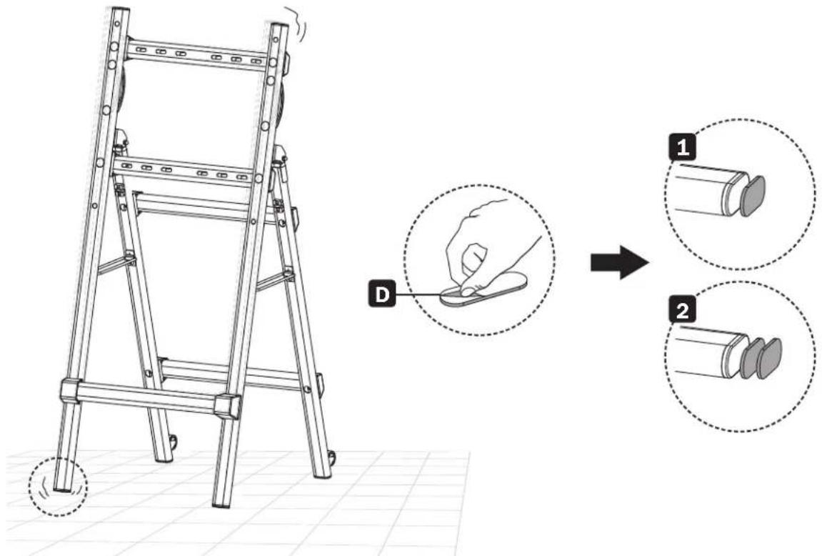 Tripp Lite DMPDS3255CF - Assembling the Stand - 2