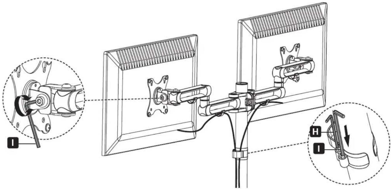Tripp Lite DDR1327SQFC1 - Adjust VESA Plates - 1