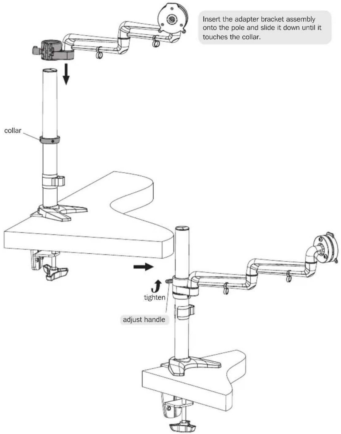Tripp Lite DDR1327SFC - Install Adapter Bracket Assembly - 1