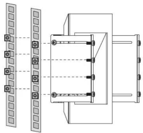 Tripp Lite SRLCDMOUNT - KpenneHne c6opnoKoHcTpyKuNn JKK-panHeNk uKaΦy - 2