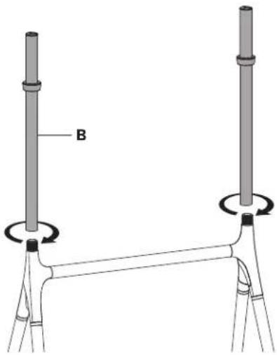 Tripp Lite DMPDS4970 - Montieren des Stäanders - 8