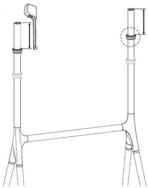 Tripp Lite DMPDS4970 - Montieren des Stäanders - 9