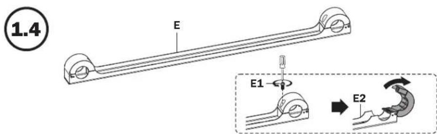 Tripp Lite DMPDS4970 - Assembling the Stand - 6