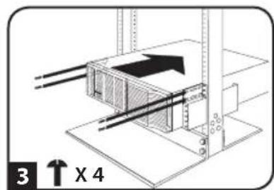 Tripp Lite BP36V152U - MONTAK Ha cToKe c 2 onopamn (Telecom) - 6