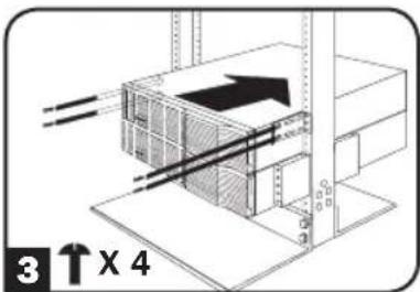 Tripp Lite BP36V152U - Montaje de 2 postes (Telecomunicaciones) - 9