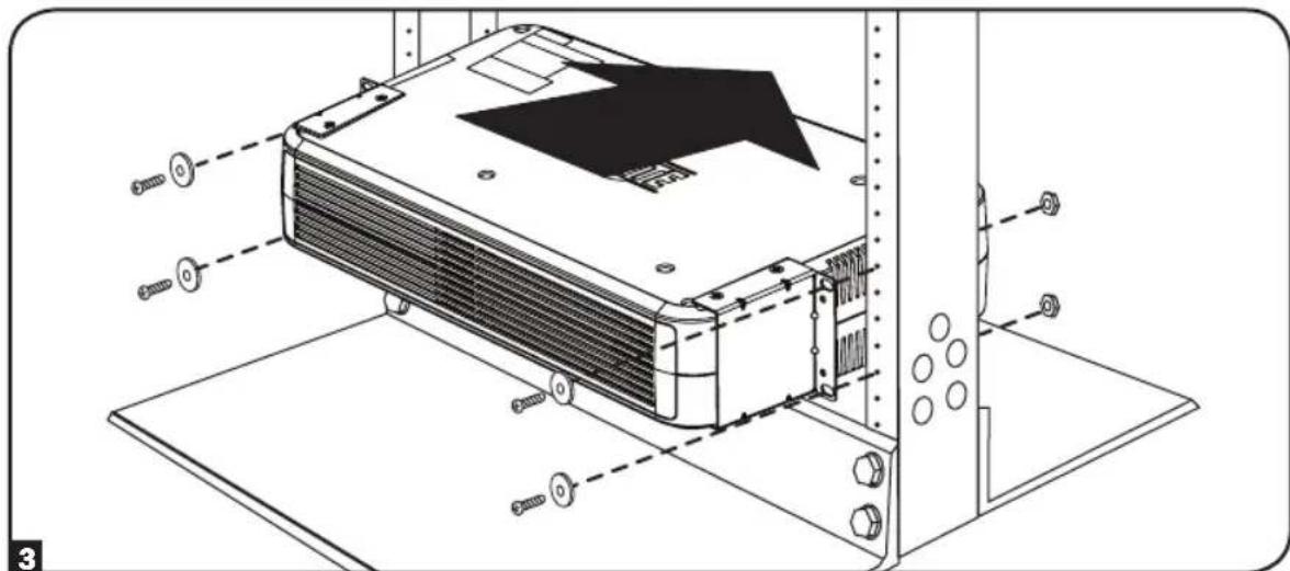 Tripp Lite BP36V152U - BP24V15RT2U 2-Post Mounting - 3