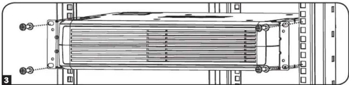 Tripp Lite BP36V152U - BP24V15RT2U 4-Post Mounting - 3