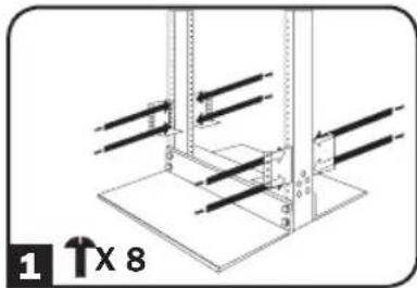 Tripp Lite BP36V152U - Montaje de 2 postes (Telecomunicaciones) - 4