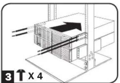 Tripp Lite BP36V423U - 2-Post (Telecom) Mounting - 9