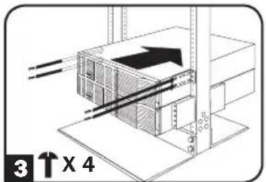 Tripp Lite BP36V423U - WARNING DO NOT INSTALL PRODUCT WITH THIS LABEL FACING UP - 9