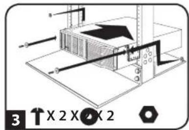 Tripp Lite BP48V272US - MONTAK Ha cToKe c 2 onopamn (Telecom) - 3