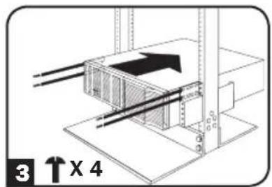 Tripp Lite BP48V272US - Montaje de 2 postes (Telecomunicaciones) - 6