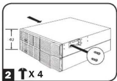 Tripp Lite BP48V272US - Montaje de 2 postes (Telecomunicaciones) - 8
