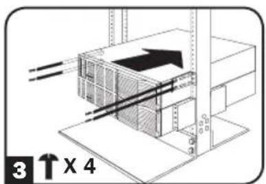 Tripp Lite BP48V272US - Montaje de 2 postes (Telecomunicaciones) - 9