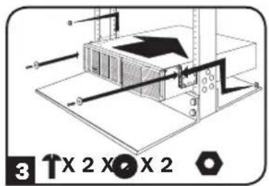 Tripp Lite BP48V272US - Montaje de 2 postes (Telecomunicaciones) - 3