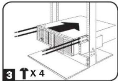 Tripp Lite BP48V272US - Montage à 2 supports (Telecom) - 6