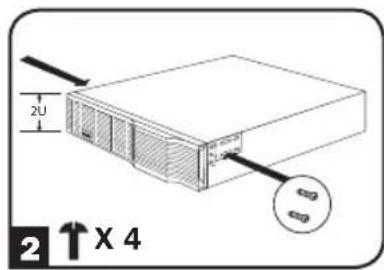 Tripp Lite BP48V272US - Montage à 2 supports (Telecom) - 2