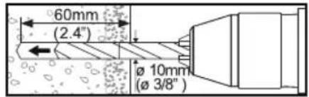 Tripp Lite DWT4585X - 1B. Montage sur de la brique solide ou des blocs en béton - 2