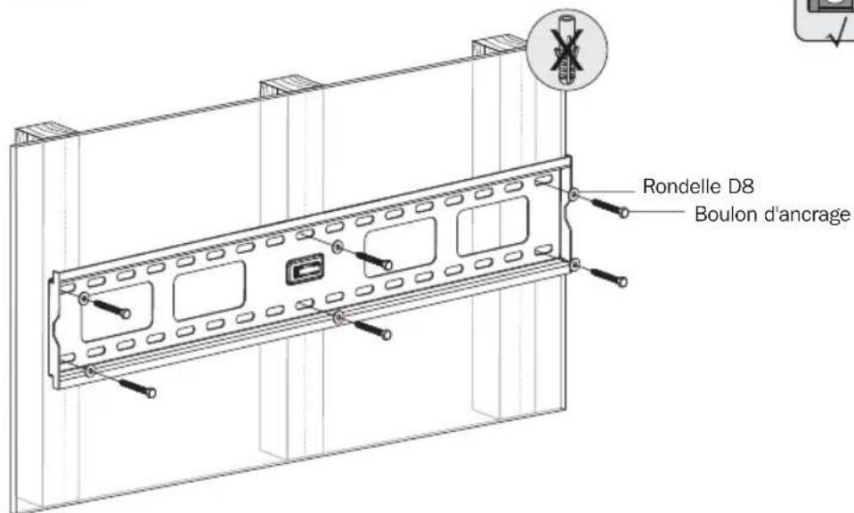 Tripp Lite DWT4585X - 1A. montage sur des montants muraux - 5