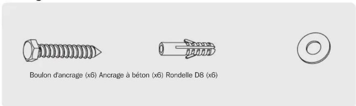 Tripp Lite DWT4585X - Liste de vérification des composants - 3