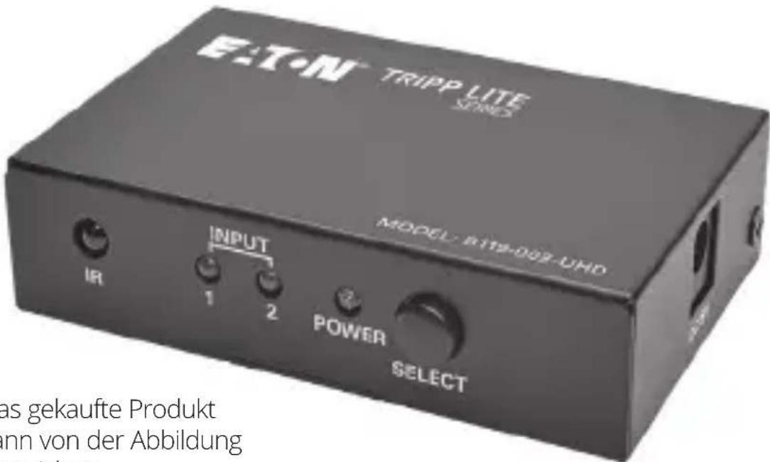 Tripp Lite B119004UHD - HDMI-Switches mit Fernbedienung, 4K bei 60 Hz - 1
