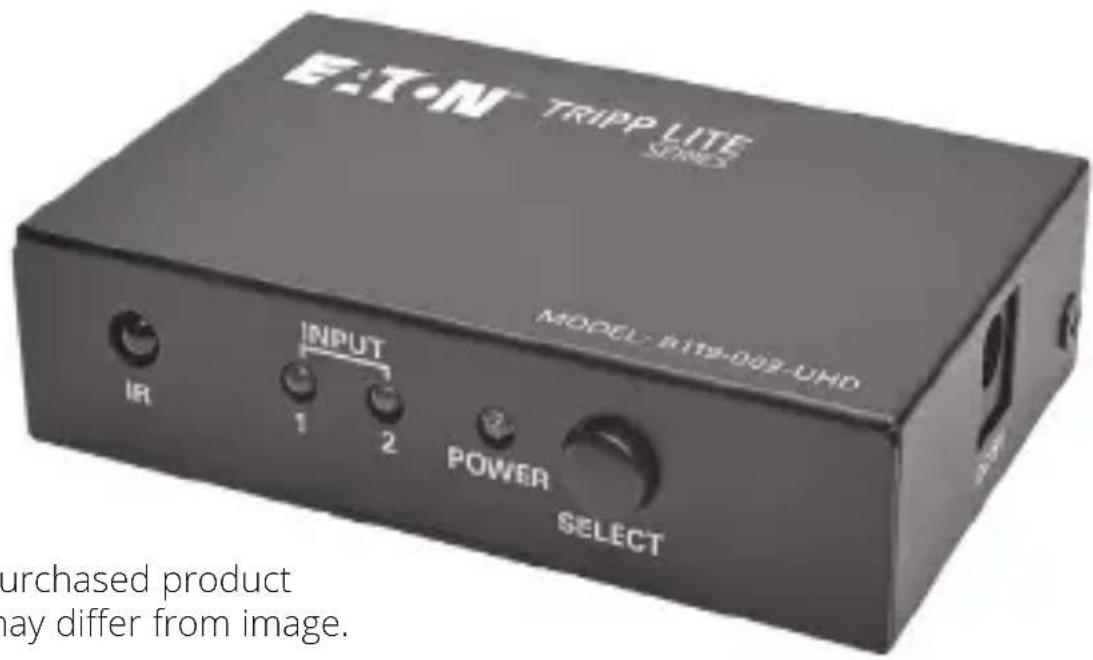 Tripp Lite B119004UHD - HDMI Switches with Remote Control, 4K @ 60 Hz - 1