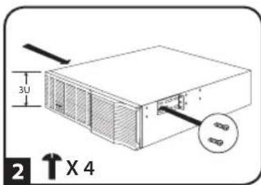Tripp Lite BP36V272US - MONTAK Ha cToKe c 2 onopamn (Telecom) - 5